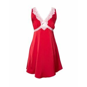 WILD FABLE RED LACE TRIMMED SEXY FEMININE NIGHT OUT  MINI SLIP DRESS SIZE SMALL